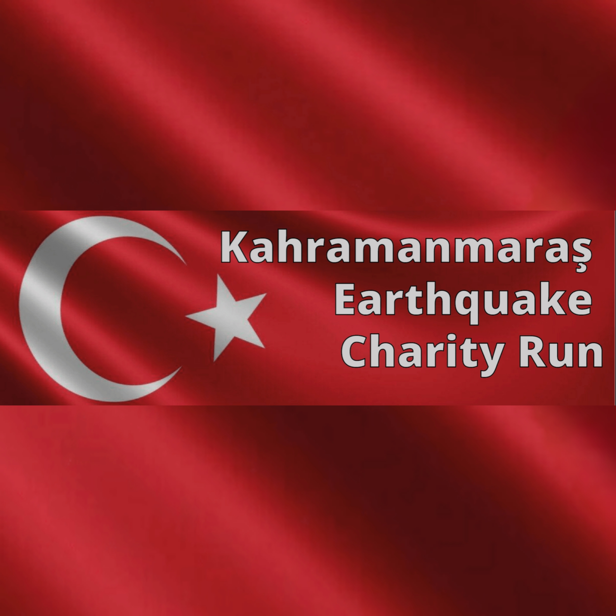 Kahramanmaraş Earthquake Charity Run zugunsten der Opfer des  Erdbebens in der Türkei und Syrien am 6. Februar 2023